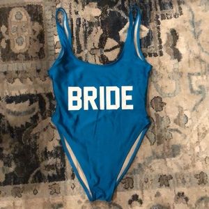 Bride - one piece swimsuit made by Private Party